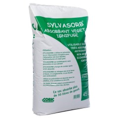 absorbant industriel végétal sylvasorb sac