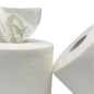 Bobine d'essuyage blanche pure ouate T.1000 - lot de 2 Bobine d'essuyage blanche pure ouate T.1000 - lot de 2