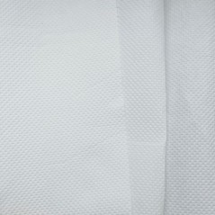 Bobine d'essuyage blanche pure ouate T.1000 - lot de 2