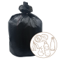 Sac poubelle noir déchets courants légers - trimatex Sac poubelle noir déchets courants légers - trimatex