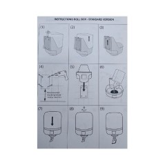 Devidoir bobine d'essuyage 