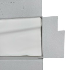 Chiffon non tissé HIGHTEXTRA SMOOTH BLANC 38x30 - CARTON DE 500F A PLAT/BOITE