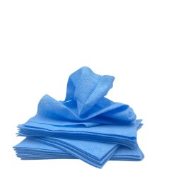 Chiffon non tissé  BUNTCLEAN BLEU 38x30  - CARTON DE 10x35 PCS EN Z SOIT 350F
