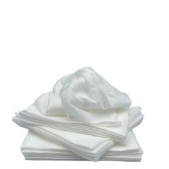 Chiffon non tissé Ecodoux BLANC 38x30 - CARTON DE 2X80