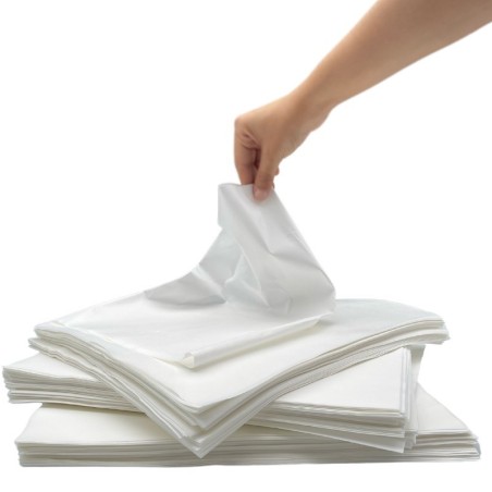 Chiffon non tissé HIGHTEXTRA SMOOTH BLANC 38x30 - CARTON DE 500F A PLAT/BOITE