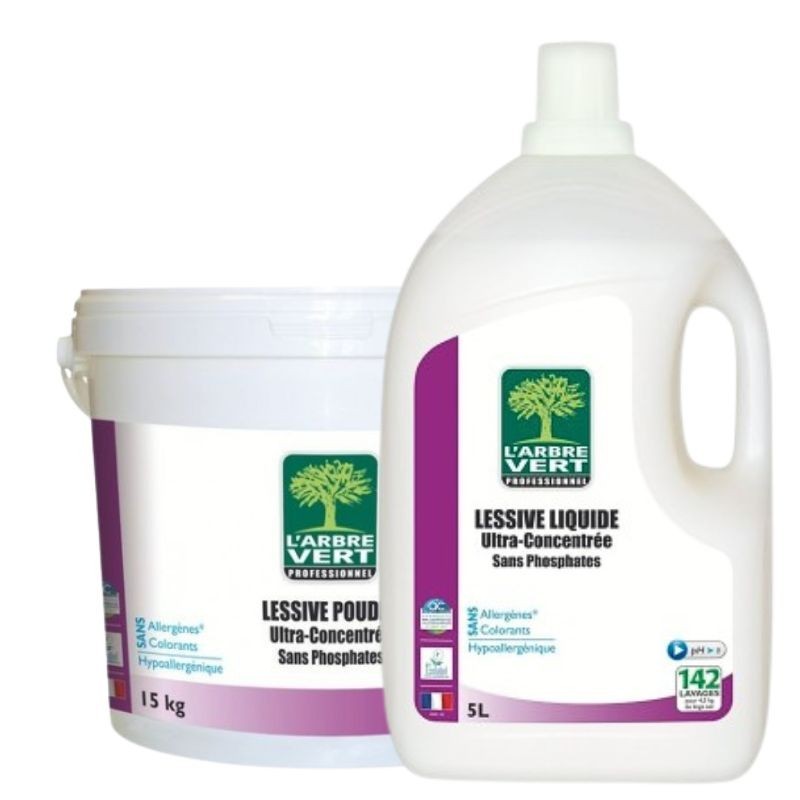 Lessive liquide - L'arbre Vert Lessive liquide - L'arbre Vert