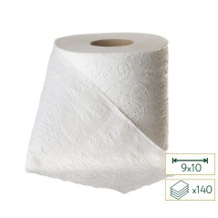 Papier hygiènique 2 plis - pure ouate blanc