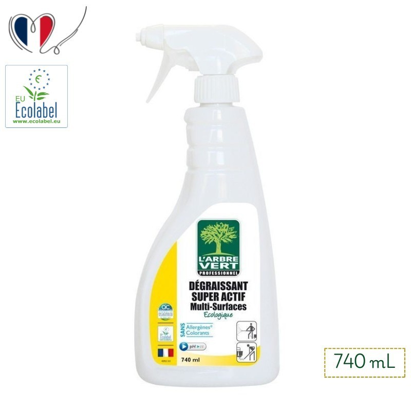 Dégraissant super actif multi surfaces - L'arbre Vert