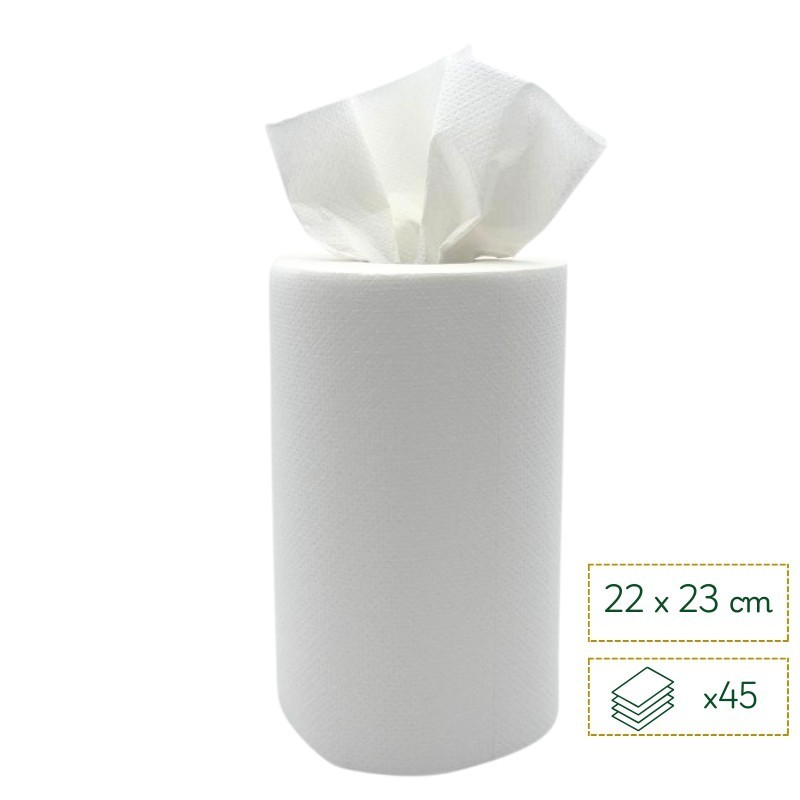 Papier d'essuyage pure ouate