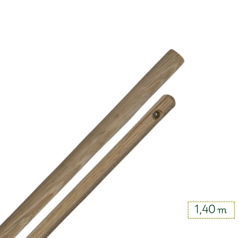 Manche en bois - 1.40m - diamètre 28