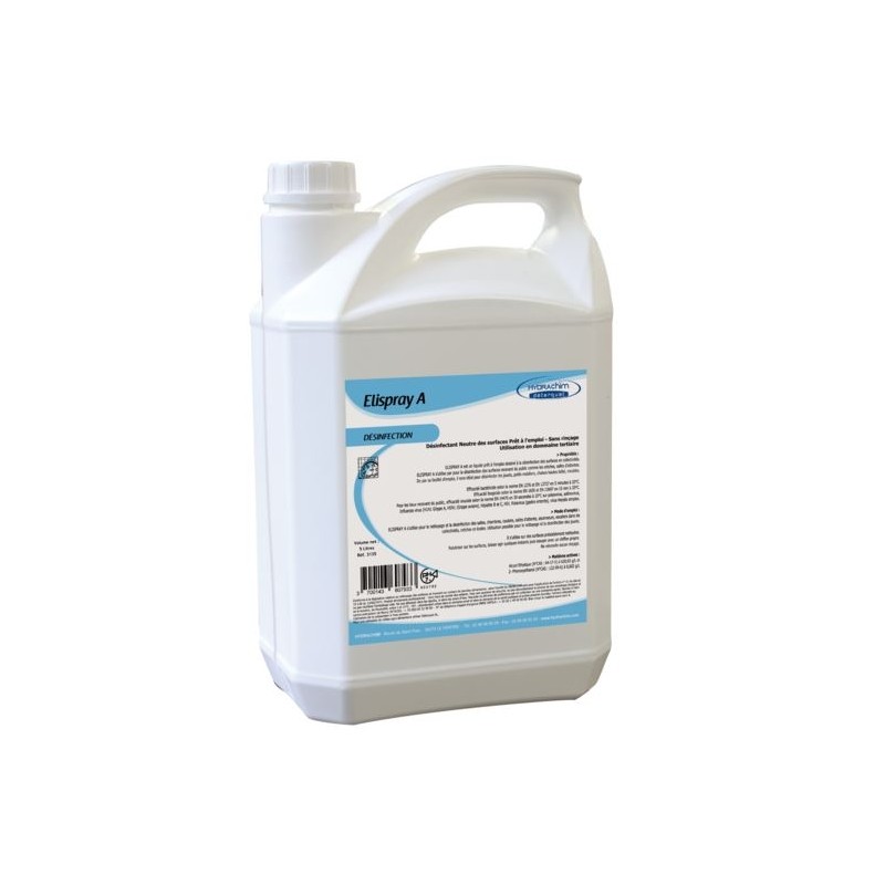 Désinfectant Elispray A - bidon de 5L