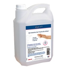 GEL DESINFECTANT HYDROALCOOLIQUE - ELIGEL A - BIDON 5 L