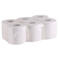 Bobine d'essuyage blanche
