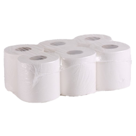 Bobine d'essuyage blanche