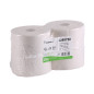 Papier hygiénique maxi jumbo T380M - ouate blanc 2 plis - paquet de 6rlx