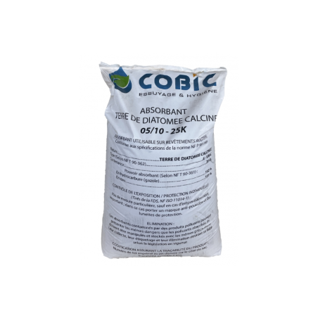 sac absorbant minéral terre de diatomée tout liquide