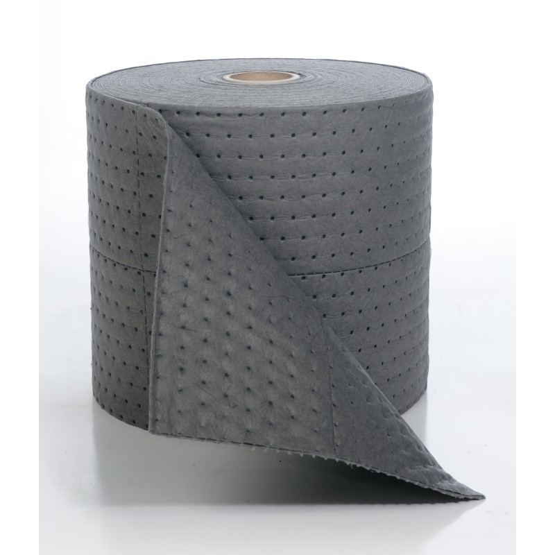 absorbant gris industriel tout liquide rouleau 46 m x 38 cm - trimatex absorbant gris industriel tout liquide rouleau 46 m x 38 cm - trimatex
