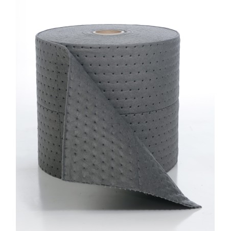 absorbant gris industriel tout liquide rouleau 46 m x 38 cm - trimatex