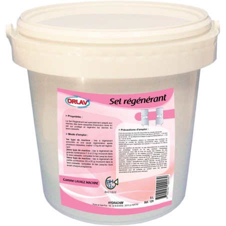 Sel regenerant lave vaisselle Orlav - seau 10kgs