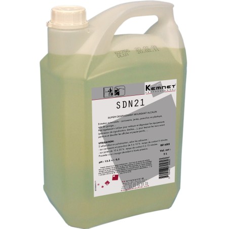 Dégraissant alcalin - bidon de 5L - SDN 21