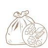 Sacs poubelle déchets lourds