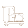 Chariot de lavage, seau