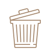 Poubelles, conteneur