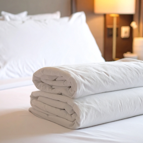 Linge de lit recyclé